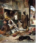 Arab or Arabic people and life. Orientalism oil paintings 559